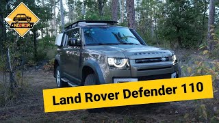 Смотрим на новый Land Rover Defender 110 и готовим мясо в лесу