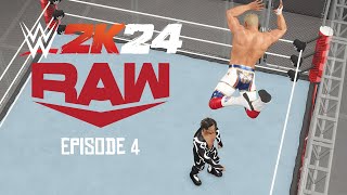 Cody FLIES off the Cage!!! - Universe Mode RAW EP.4 - WWE 2K24