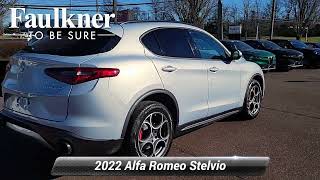 Used 2022 Alfa Romeo Stelvio Ti, Willow Grove, PA N7D32829A