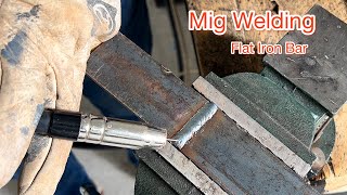 Not every one know about this simple welding of flat iron bar