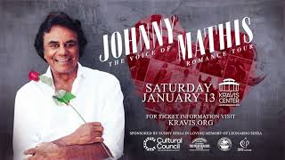 Johnny Mathis The Voice of Romance coming to the Kravis Center