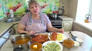 Меню Экономное ЗАВТРАК,ОБЕД,УЖИН! Простые и Вкусные Рецепты! Брокколи, Рыбные котлеты, Рассольник !