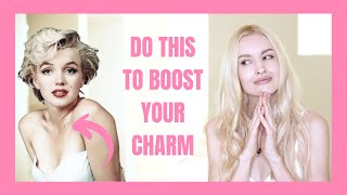 8 TIPS To Be Instantly CHARMING *Marilyn Monroe's Body Language Explained*