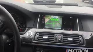 BMW F10 factory rearview camera