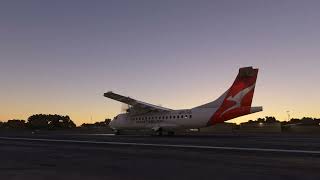 ATR 42 -  Landing at YSHL - MSFS 2020