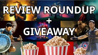 Movie Review Roundup + Gladiator Giveaway!