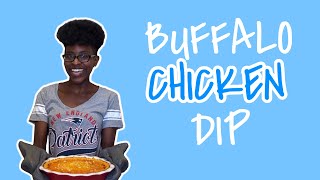 BUFFALO CHICKEN DIP WITH CHICKEN BREAST | EASY & FLAVORFUL!