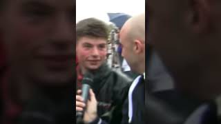 Young Max Verstappen and Charles Leclerc incident 2012