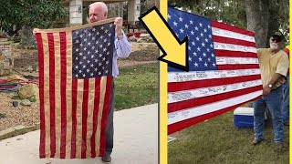 HOA Calls Veteran’s Flag ‘Visual Nonsense’ & Takes Him To Court! What Happened Next Will Shock You