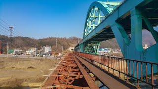 Remnants of the old Gyeongchun line in Gapyeong