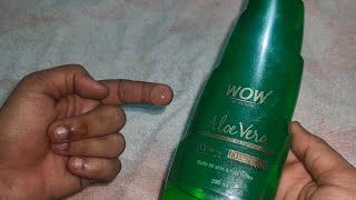 WOW Aloevera Gel Honest Review