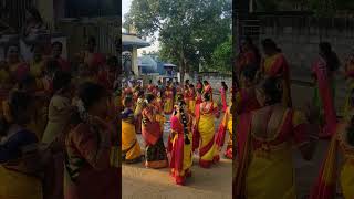 gowramma sambaralu# village vibes #traditional #villagevlog #ytshorts