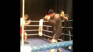 Adrian Diaconu public training before his fight vs DAWSON