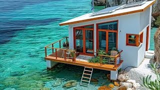 Menyejukan Mata Rumah di pinggir Pantai Yang Cantik | House With Beautiful Beach Views #inspiration