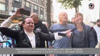 PROTESTA KUNDËR RAMËS NË NEW YORK