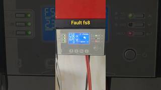 Overload Fault FS8 #solar #inverex #overload