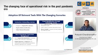 The face of operational risk in the post pandemic era.