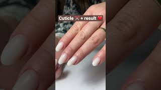 🤔Question: As a nail client do you want your cuticle cut? As a Nailtech what do you prefer?