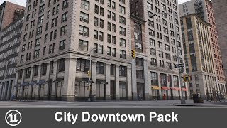 [UE4] City Downtown - Presentation