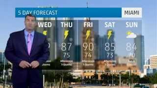 Miami's Weather Forecast for October 1, 2014