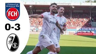 FC Heidenheim VS SC Freiburg 0-3 Highlights | Bundesliga 2024/2025