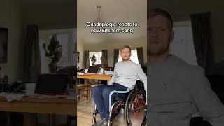 The real slim shady wont stand up 🔥#fyp #slimshady #disabled #quadriplegic #paraplegic #Eminem