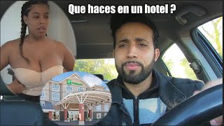 HACIENDOLE CREER A MI NOVIA QUE ESTOY EN UN HOTEL CON OTRA