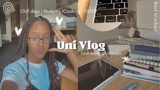 University Vlog: First week of school ￼| moving in | starting classes | slice of life✨