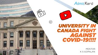 COVID-19 Update: Universities in Canada v/s the COVID-19 | University of Ottawa