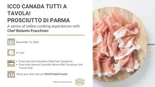 ICCO Canada TUTTI A TAVOLA! Prosciutto di Parma - Nov 10