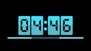 13 minutes Countdown Timer flip clock