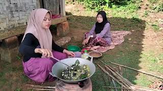 cara proses masak keong sawah