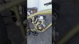 fat tire motorized bike  phatmoto