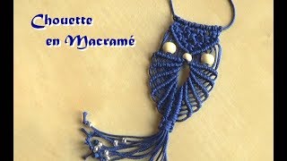 [ TUTO MACRAME ]: Comment faire une chouette ou un hibou ? ( intermédiaire)