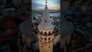 Galata Tower Tour | Best panoramic views in Istanbul,| Turkey| Europe #shorts #istanbultouristpass