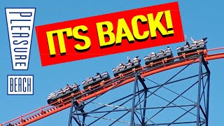 Big One REOPENS! (2022 REVIEW) - Blackpool Pleasure Beach