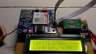 Test gps sim808 using stm32f030