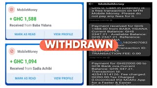 Check out the withdrawal Proof and also understand all the conditions behind