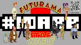 #IDARB Futurama and Star Wars QR Codes (It's A Random Life)