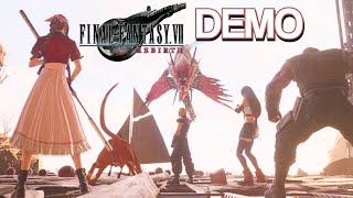 FINAL FANTASY VII REBIRTH Dawn of a New Era in Junon DEMO ft. Cloud, Tifa, Barret, Aerith & Red XIII