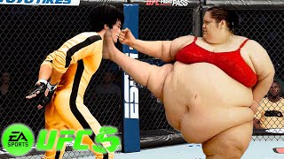 🐲 UFC5 Bruce Lee vs Big Dutti UFC 5 - Super Fight 🐲