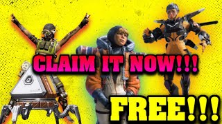 Apex Legends: Login Rewards (FREE LEGENDS & SKINS!!!)