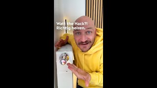 Drehst du deine Heizung auf Stufe 5, wenn dir kalt ist? Dann ist dieses Video für dich. 🔌