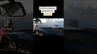 DRIFT Plac onboard BWM E36 2.8 🔥🔥🔥