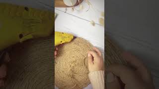 BOHO Rope Placemat #viral # #diycrafts #shortsvideo #trendingshorts #ropecraft