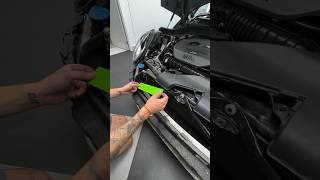 🟢 BTS: MINI F56 Cooper S JCW Strut Bar Wrap Kit Install in Lime Green - SCP Automotive