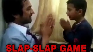 Dad playing with child when mom leaves home | Funny slapping memes | memesbyaman7