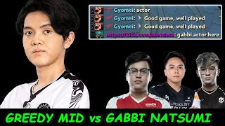 Mikoto NP MID vs GABBI KARL NATSUMI SEA ALL STAR RANKED