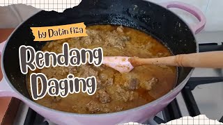 Resepi Rendang Daging by Datin Nor Hafizah