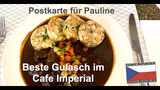 Gulasch im Cafe Imperial